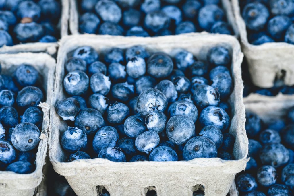 Las bayas son excelentes frutas para bajar de peso